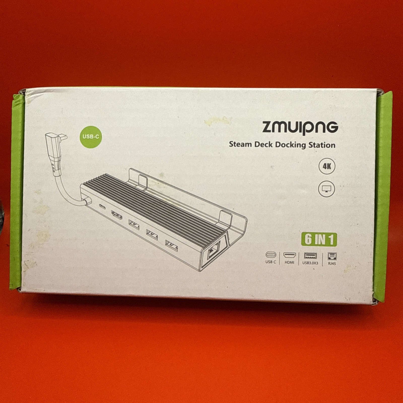 ZMUIPNG 6 IN 1 STEAM DECK DOCKING STATION
