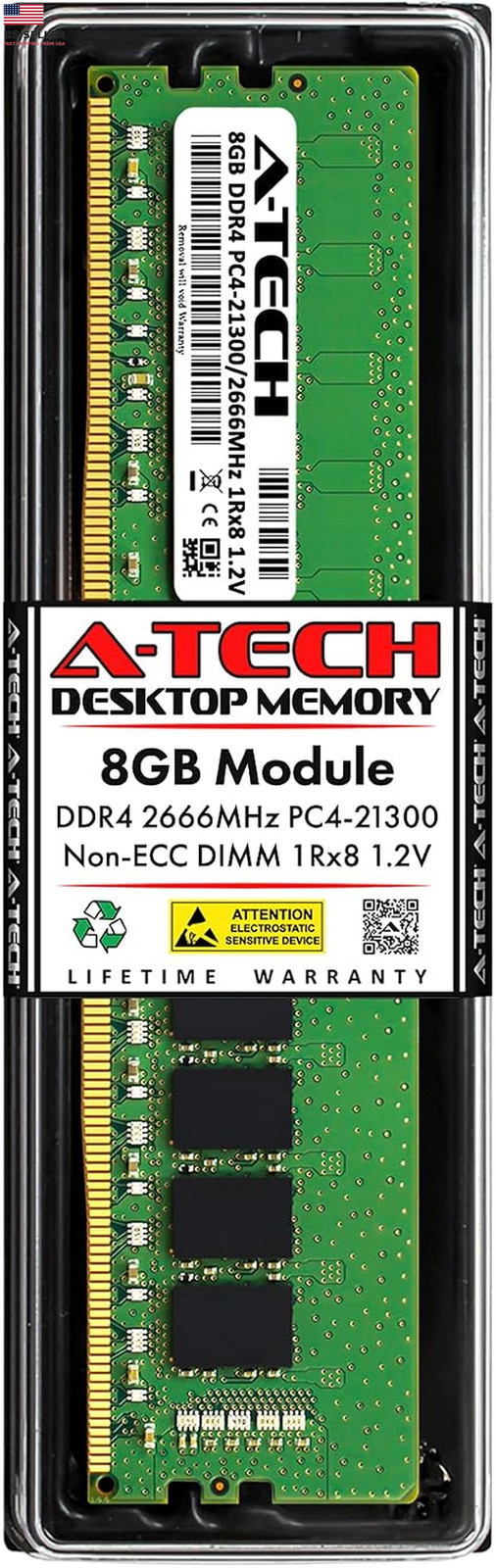 8GB RAM Replacement for Samsung M378A1K43DB2-CTD | DDR4 2666Mhz PC4-21300 1Rx8