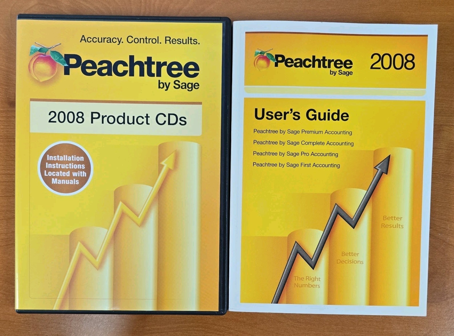 Sage Peachtree Accounting 2008 For Windows PC Serial Number Used