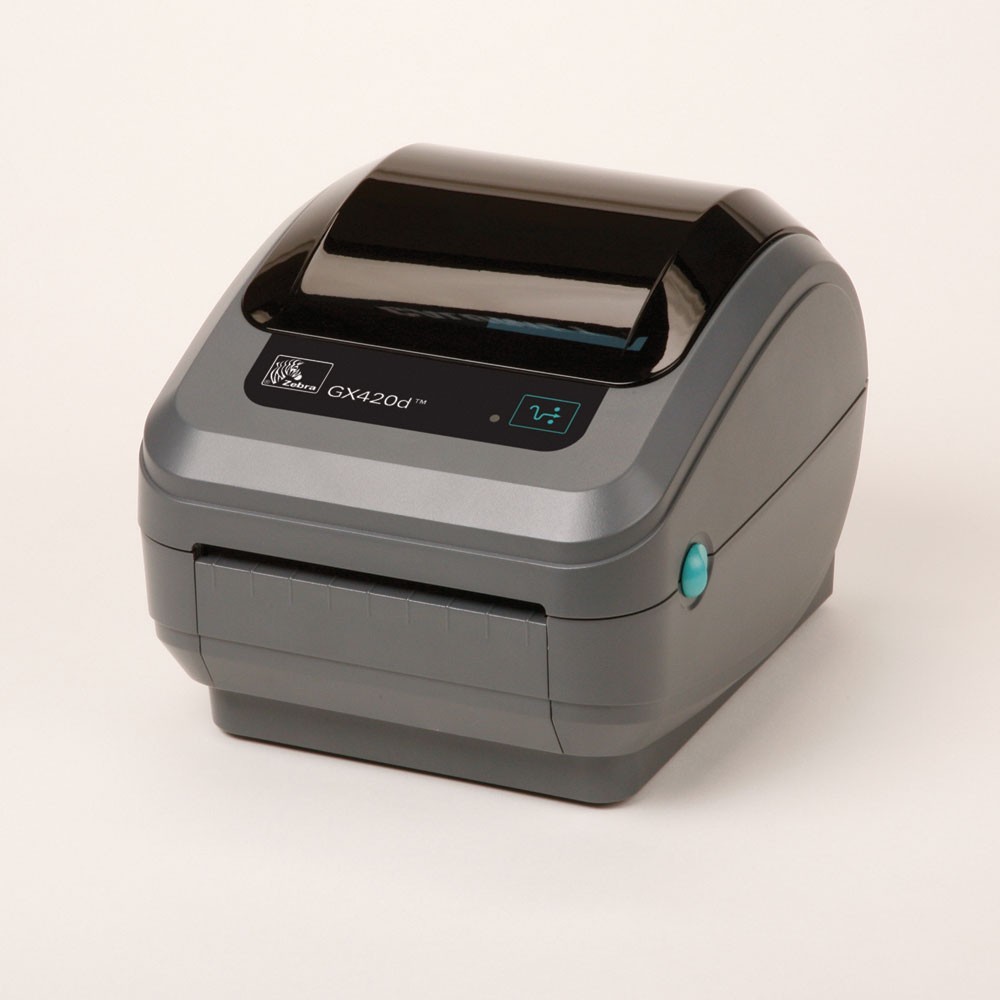 Zebra GX420d Label Printer 203dpi USB LAN Ethernet NEW Unused