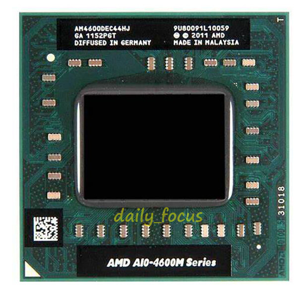 AMD A10-Series A10-4600M 2.3GHz Quad-Core 4M Socket FS1 CPU Processor