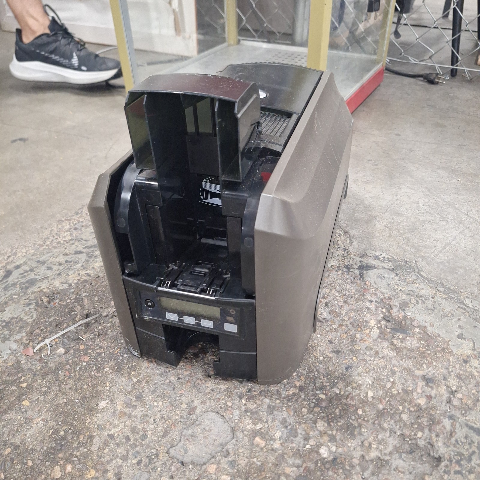 Datacard PX30 CD800 Series Card Printer with print head For Parts. Untested.