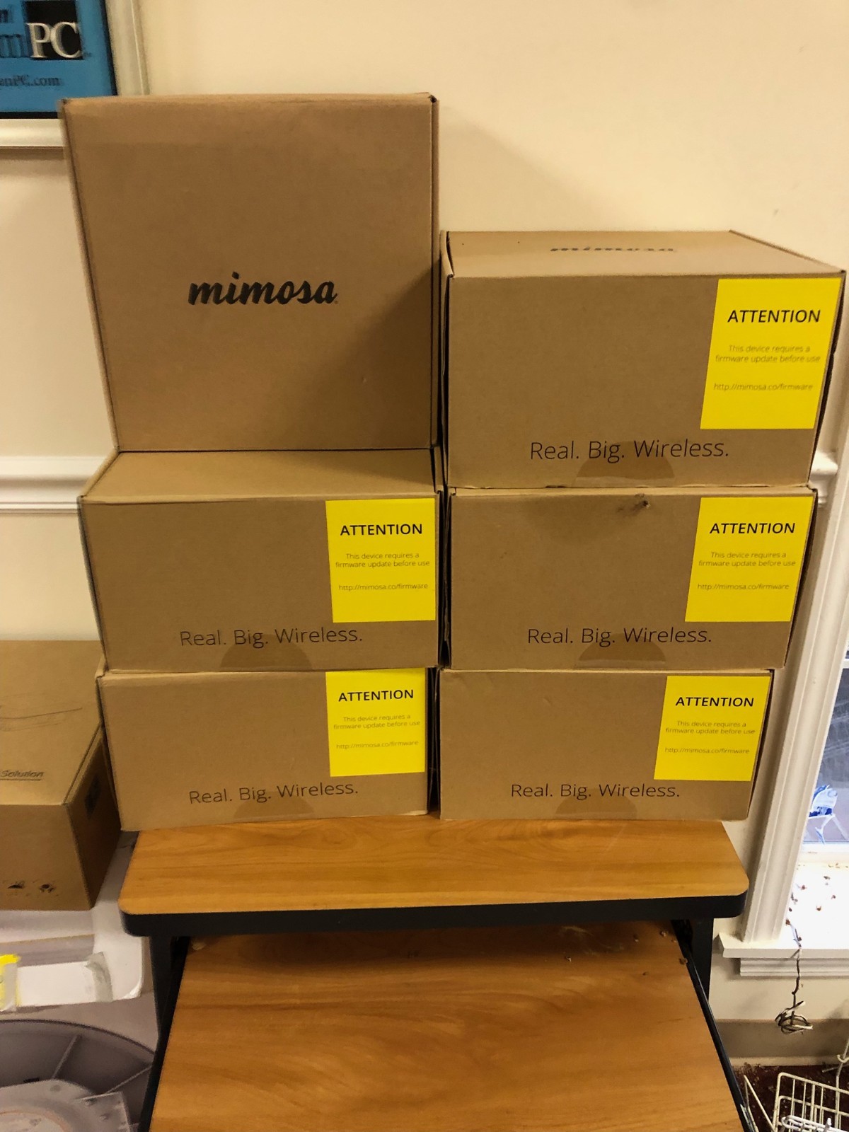 Mimosa Wireless C5 CPE's