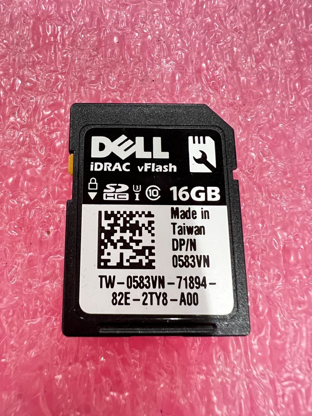 Dell 0583VN 16GB iDRAC vFlash SD HC C10 SD Card Module 13 Gen R630 R730 583VN
