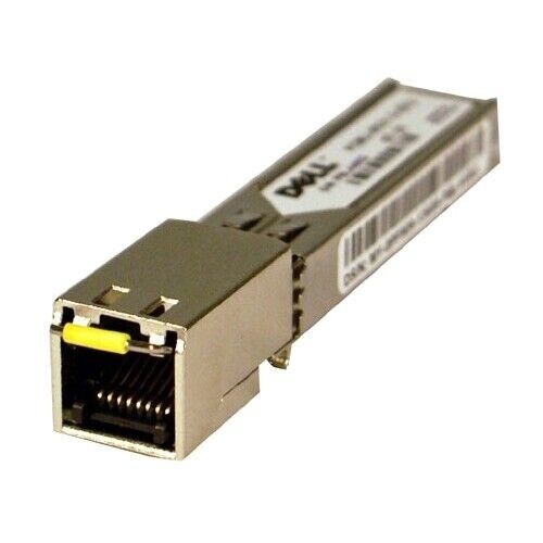 Dell SFP-1G-T FCLF8521P2BTL-DL 0XTY28 SFP-T 1GE RJ45 1000Base-T 100m transceiver