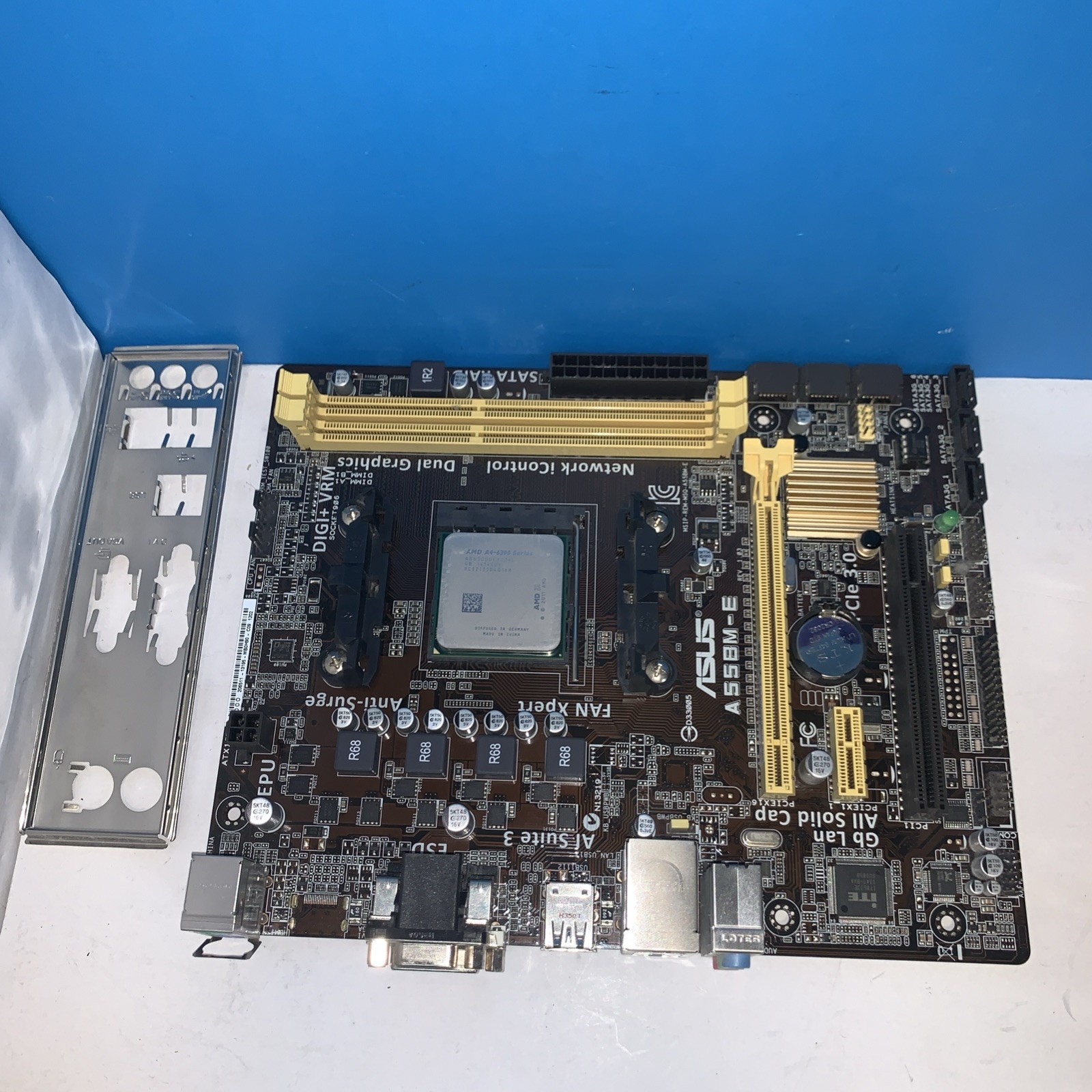 ASUS AMD A55 Motherboard A55BM-E Socket FM2+/FM2