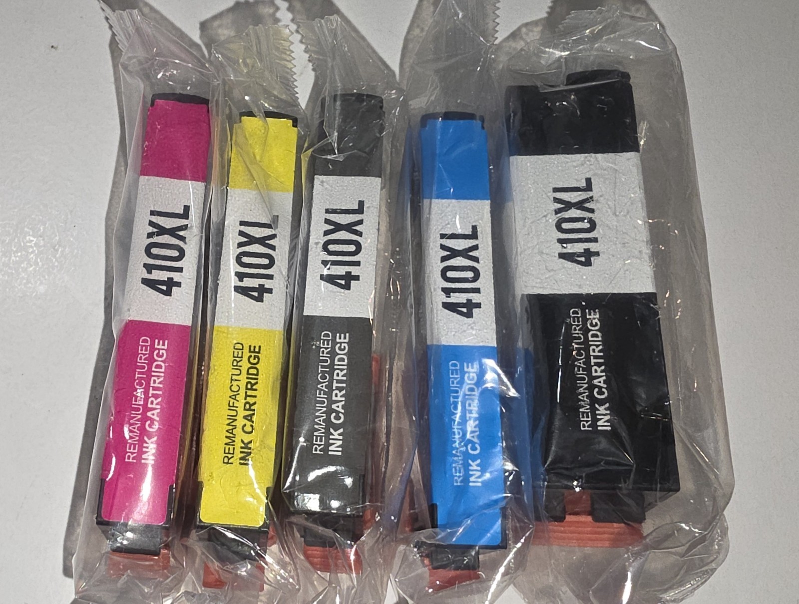 INKNI 410XL Ink Cartridge Set 5 Pack for Epson XP-640 830 410 XL