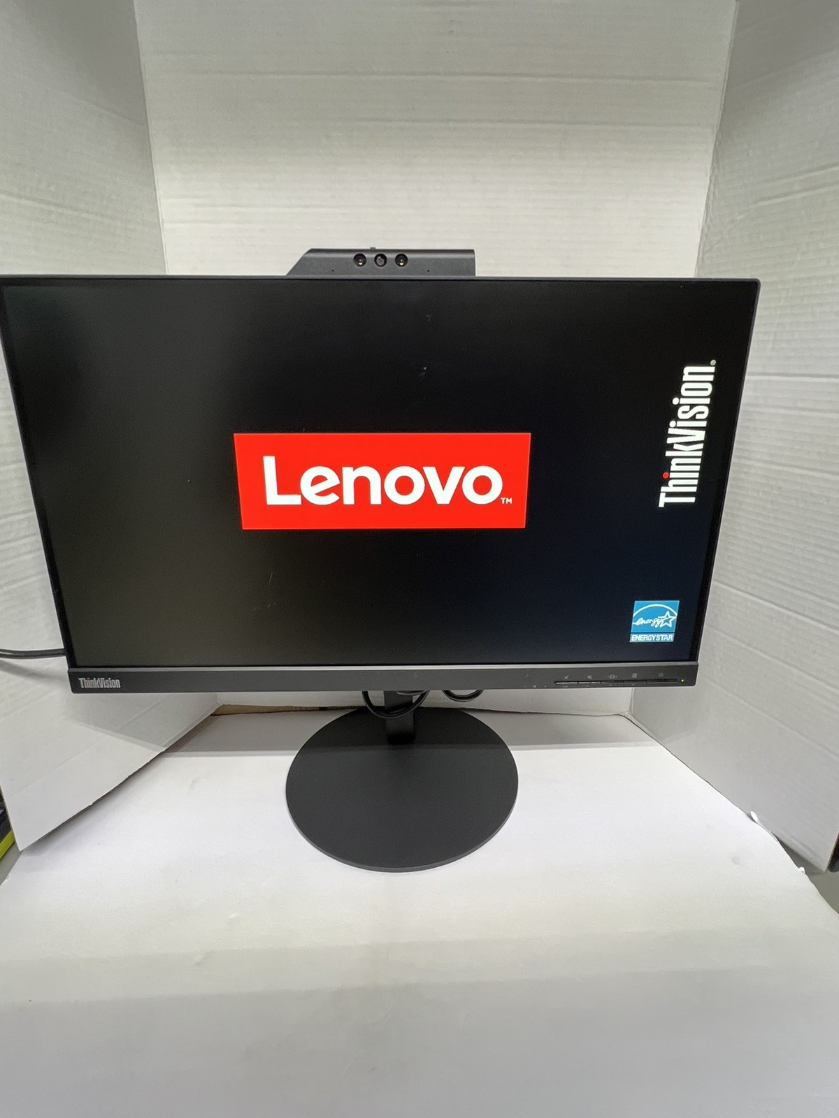 Lenovo ThinkVision T22v-10 21.5" Full HD IPS LED Monitor - Black