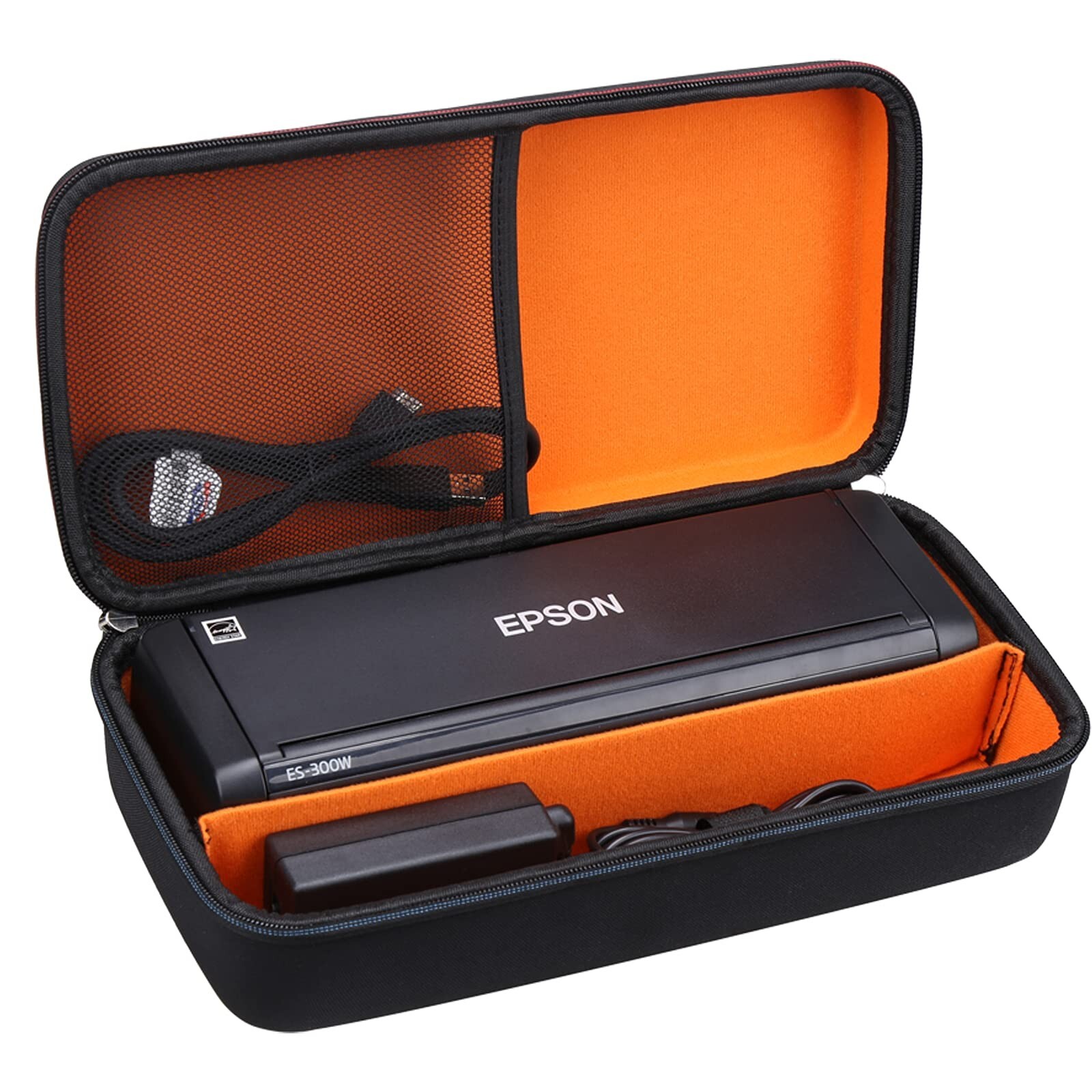 Mchoi Hard Portable Case Compatible with Epson Workforce ES-300W/ES-200/ES-30...