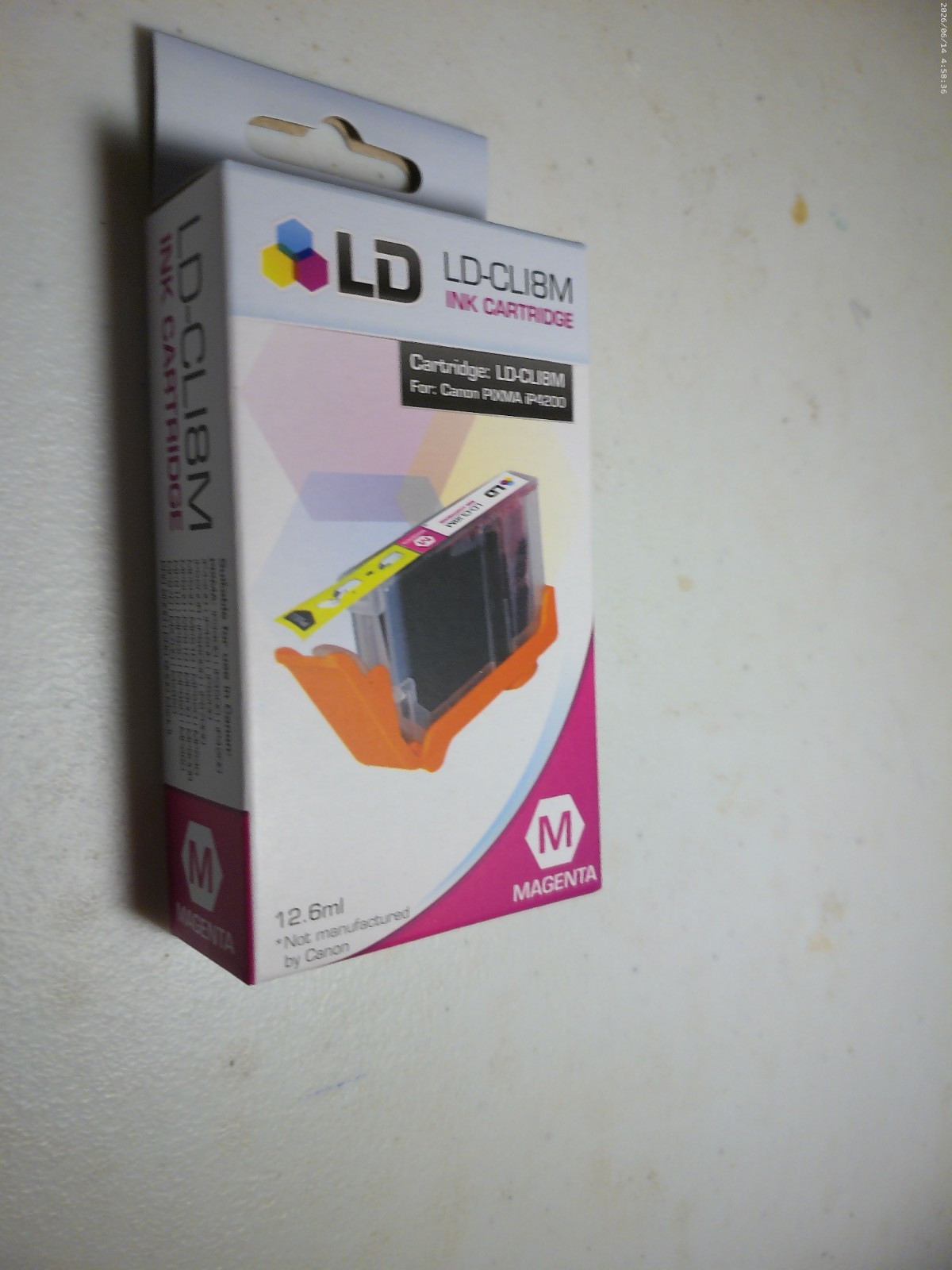 LD Magenta Ink Cartridge  LD-CLIBBK