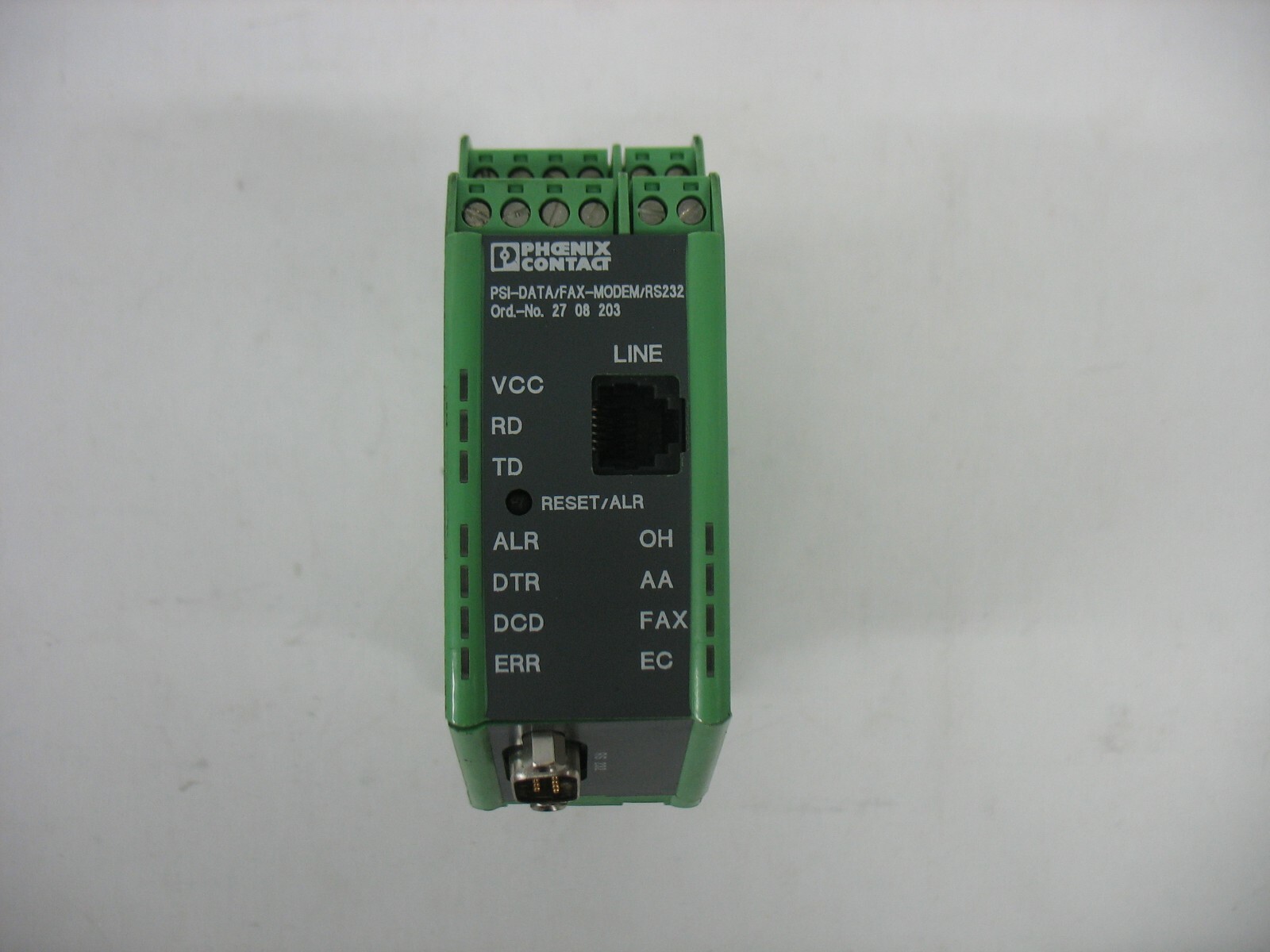 Phoenix Contact PSI-DATA / FAX-MODEM / RS232 2708203 Industrial Serial Modem