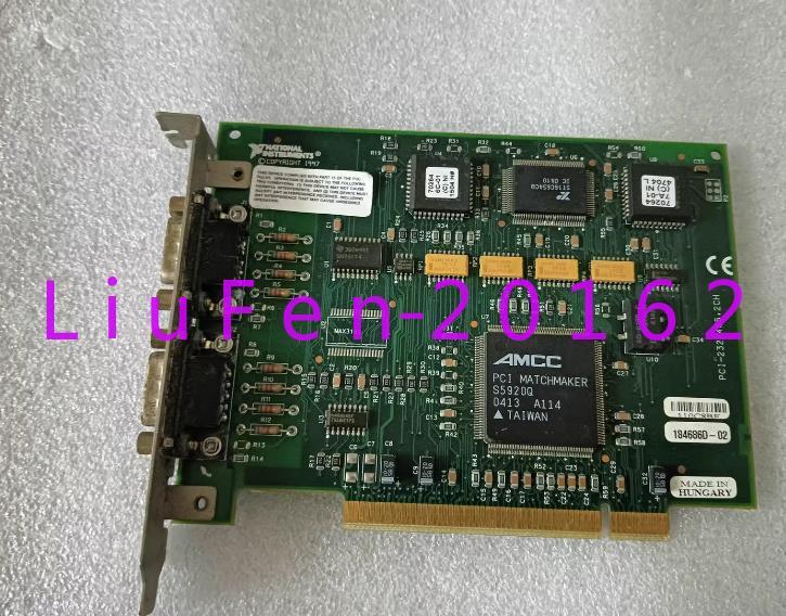 1PC Used PCI-232/485.2CH RS-485 Acquisition card