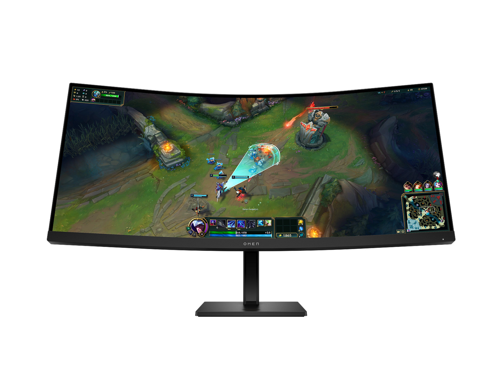HP OMEN 34c 34" WQHD VA LED Curved Gaming Monitor