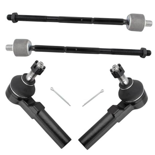 New 6pc Inner Outer Tie Rod End Link Set Steering Kit for Chysler PT Cruiser