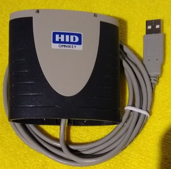 HID OMNIKEY 3121 R31210249-1 USB Smart Card Reader NEW Open Box no stand
