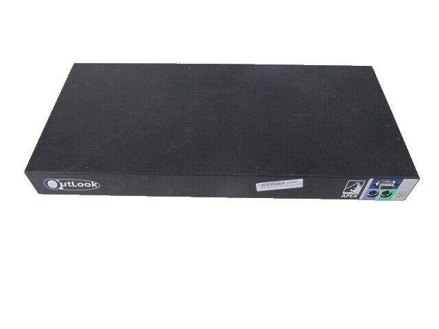 Apex KVM Switch PS2 Outlook 8-Port VGA PS/2 09N4291 Rackmountable Rack Mount