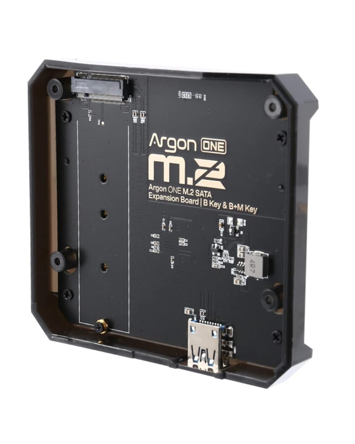 Argon ONE M.2 SATA Expansion Board for Raspberry Pi 4 - V2 Only BOARD