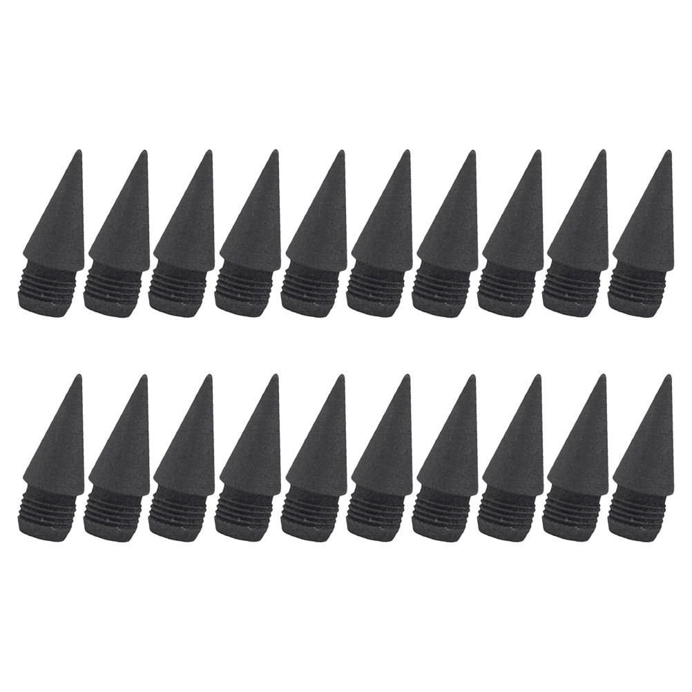 20Pcs Graphite Pencil Tips Replaceable Nibs Inkless No Sharpen School Supplies