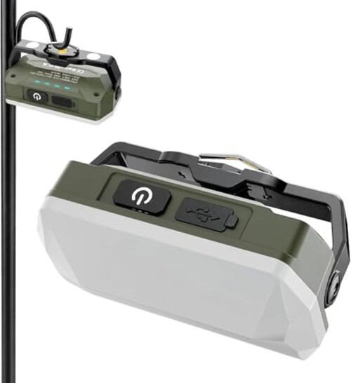 Rechargeable Flashlight,Waterproof Magnetic LED Flashlight Camp Light with 1pcs