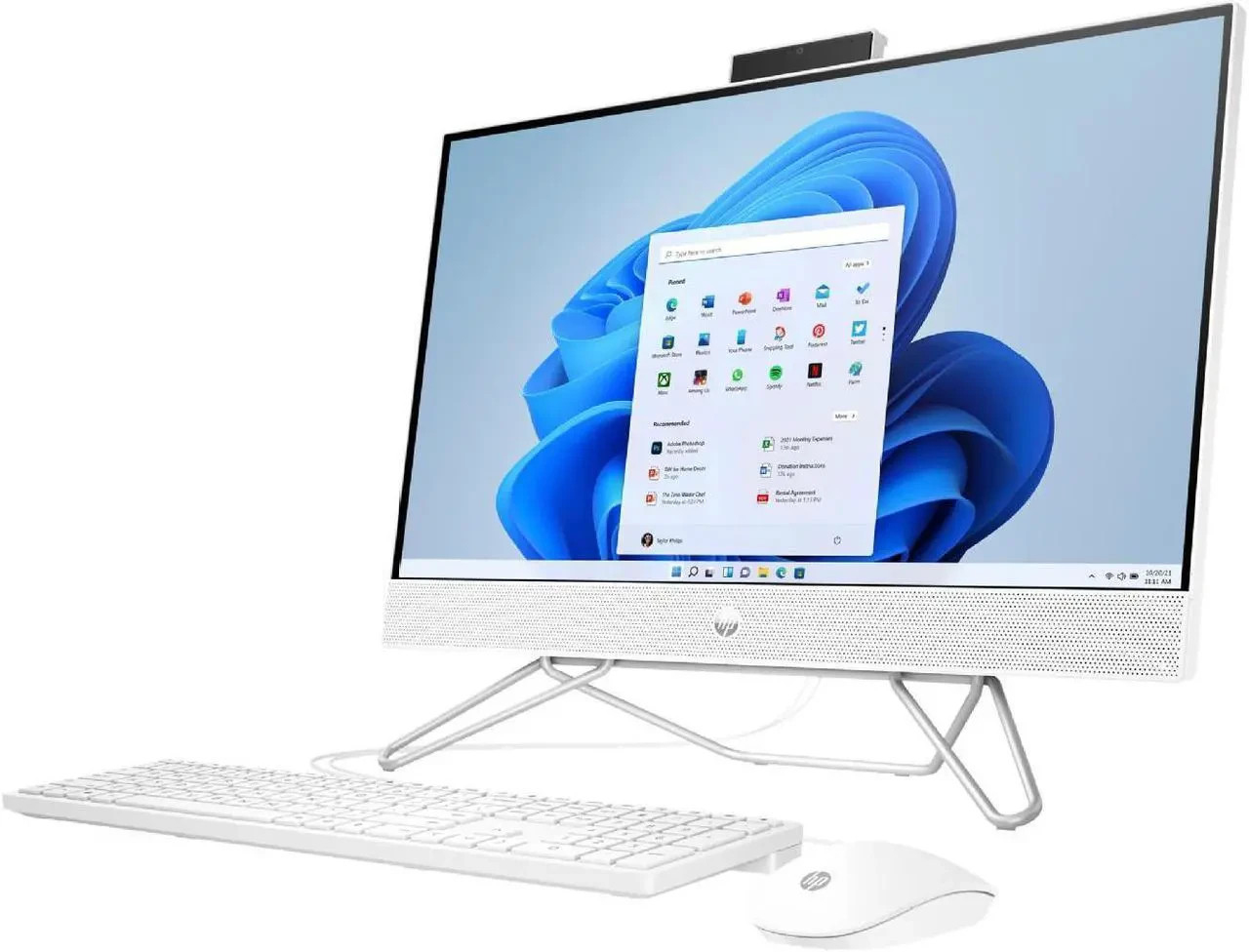 HP All-in-One Touch Desktop PC - 24" FHD AMD Ryzen5 12GB RAM 512GB SSD W11 New