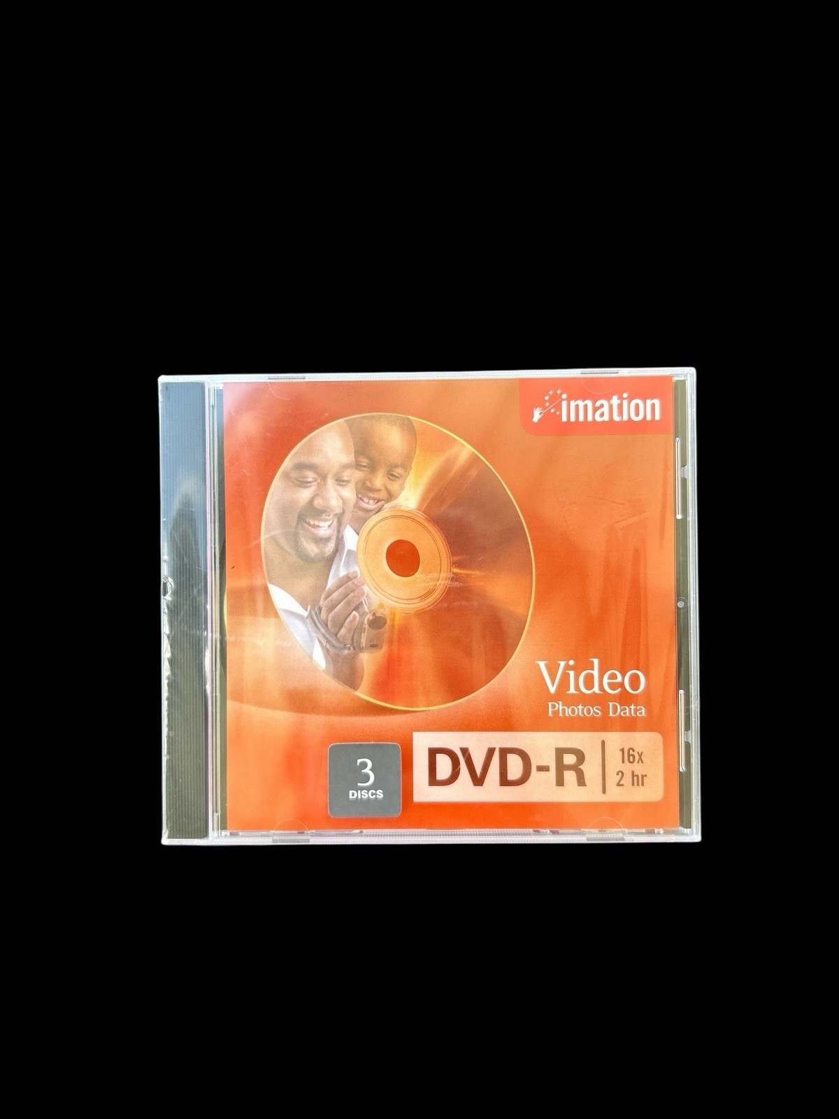 3 Pack Imation DVD+R 16X, 2 hr 120 Min, w/jewel Cases, New Sealed