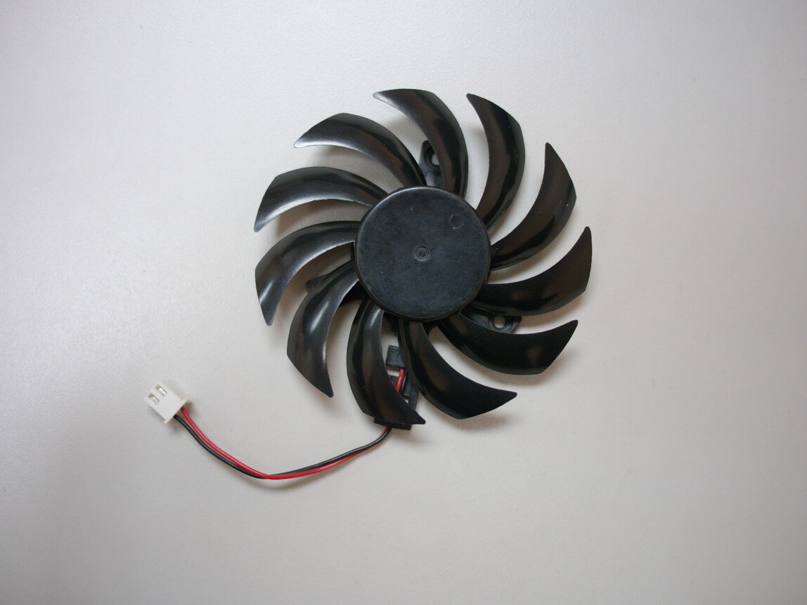 75mm Fan for Gigabyte MSI Video Card Apistek GA81S2U (PLD08010S12HH) 2 Pin USA