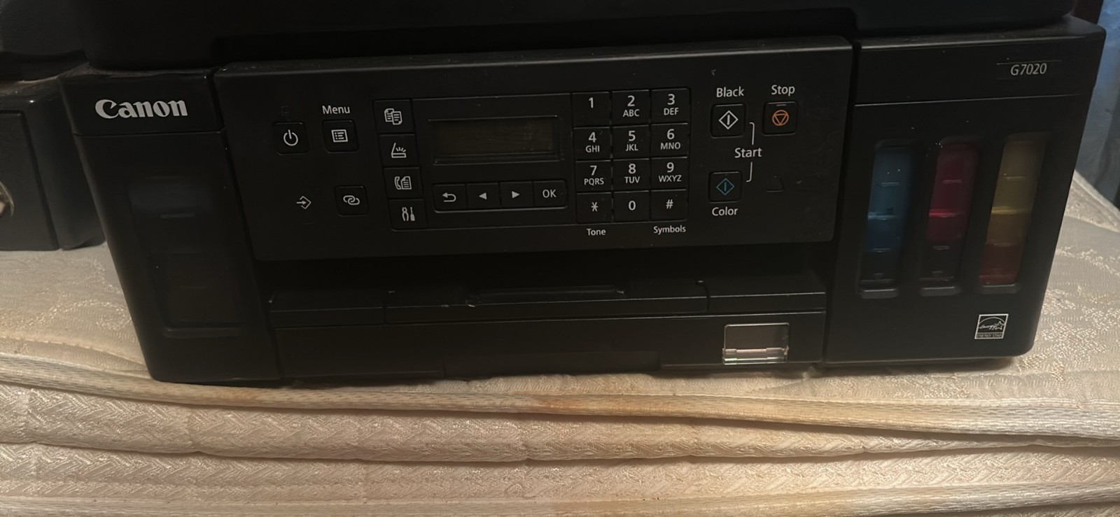 Canon PIXMA G7020 Color Inkjet All-In-One Printer - Black