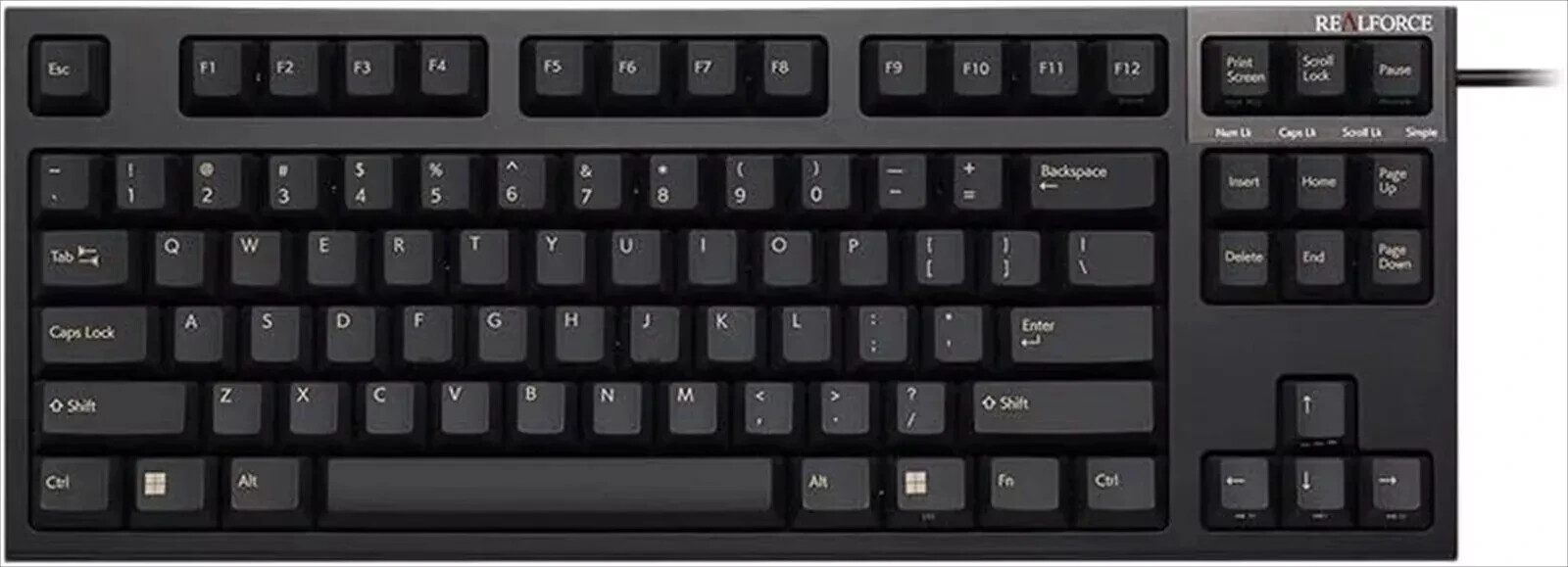 Topre REALFORCE R3SD31 R3S Keyboard Black USB US ANSI 45g