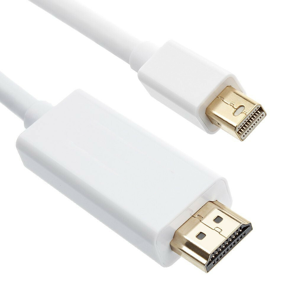 15ft Mini DisplayPort DP to HDMI Converter Adapter Cable fits Thunderbolt iMac