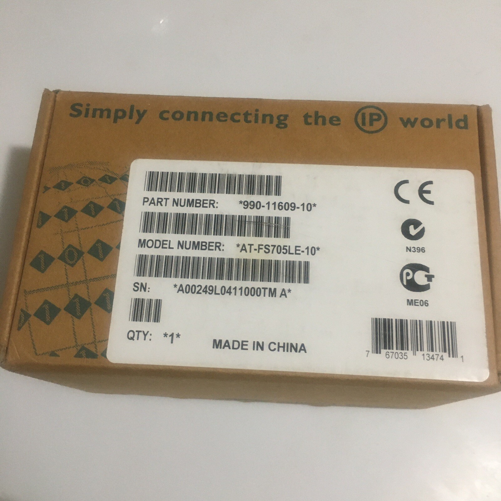 Allied Telesyn AT-FS705LE 5 Port  Ethernet Switch