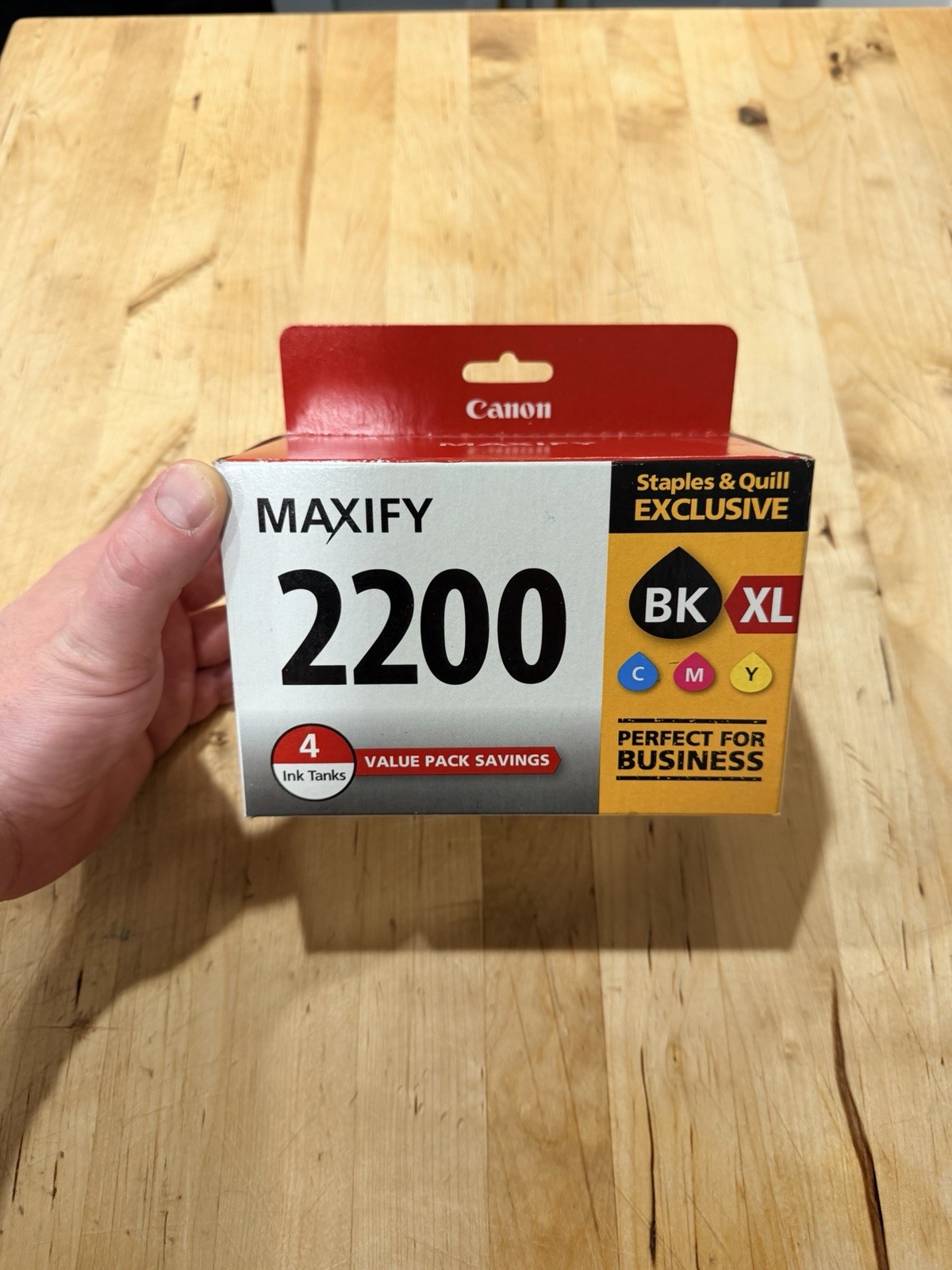 CANON Maxify 2200XL Combo 4 Colors Pack - (9255B005) Sealed