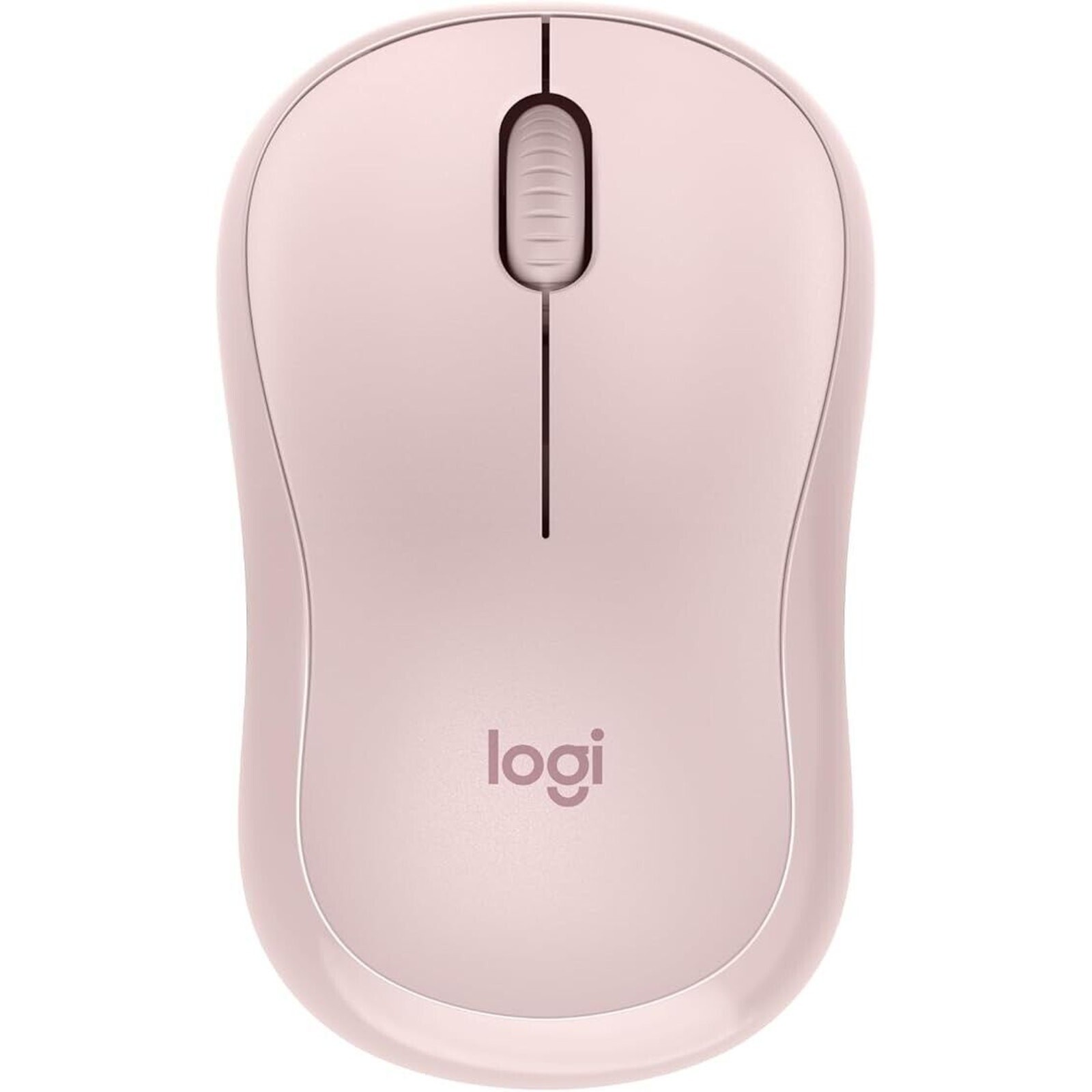 Logitech M240 Wireless Bluetooth Mouse (Pink) Silent, Compact, Portable, Easy