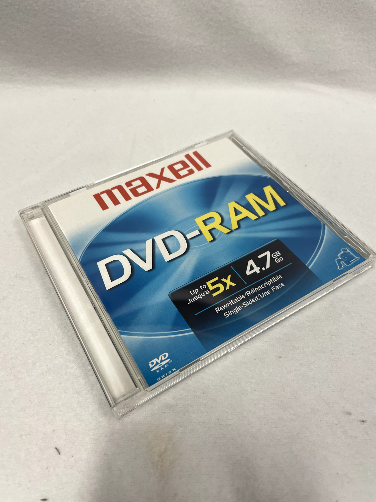 Maxell 1pc 5x DVD-RAM Media 4.7GB Open Package