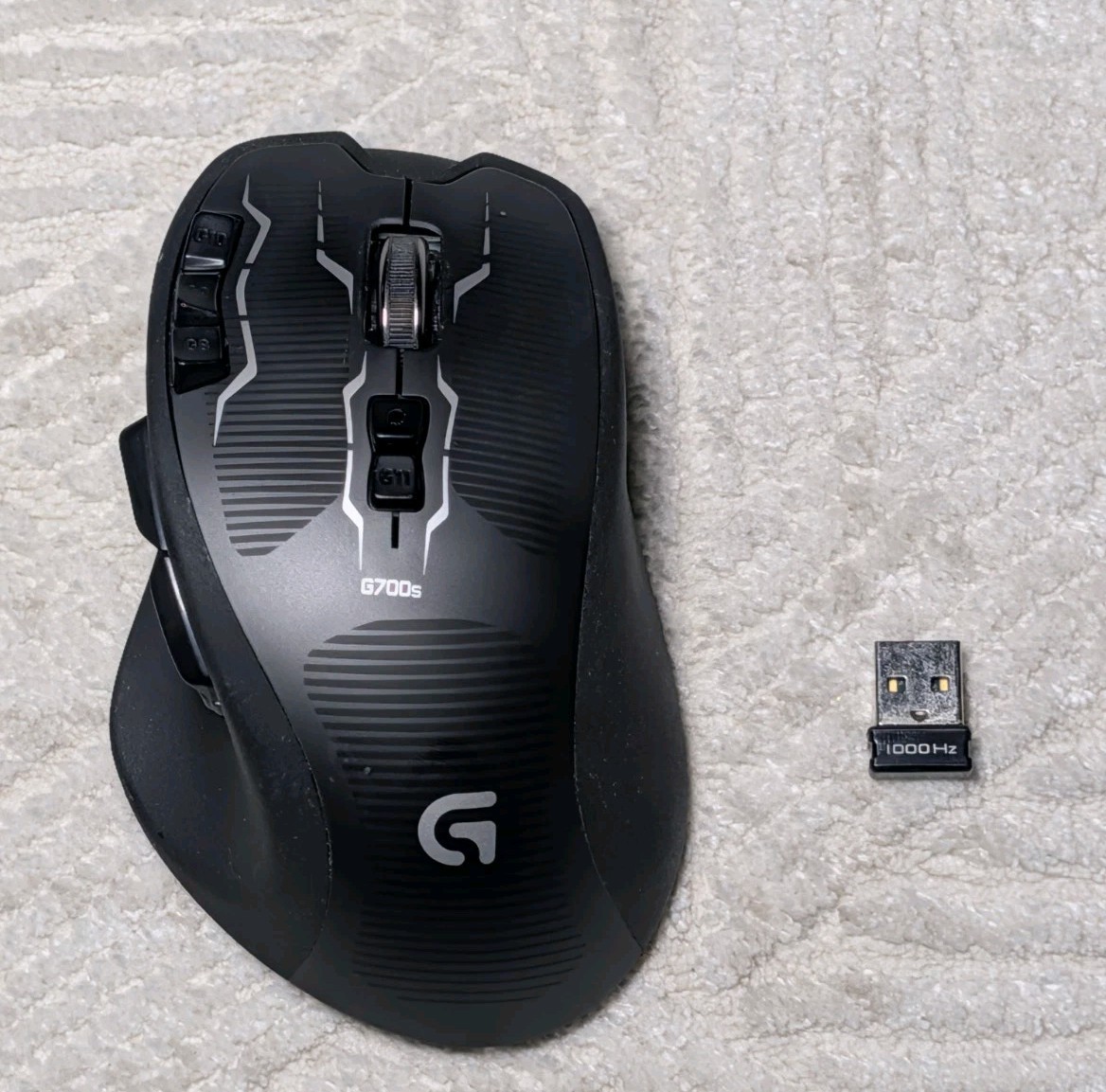 Logitech Logicool G700S Rechargeable 13 Button Gaming Mouse Wireless 