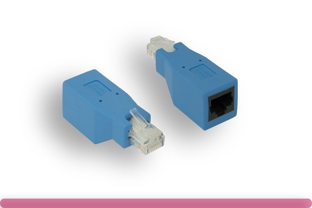 Cisco Console Rollover Adapter RJ45 Male to RJ45 Female