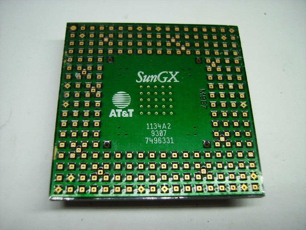 1 Pcs SUN MICROSYSTEMS SUNGX AT&T 1134A2 LSI LOGIC CPU PROCESSOR VINTAGE  RARE