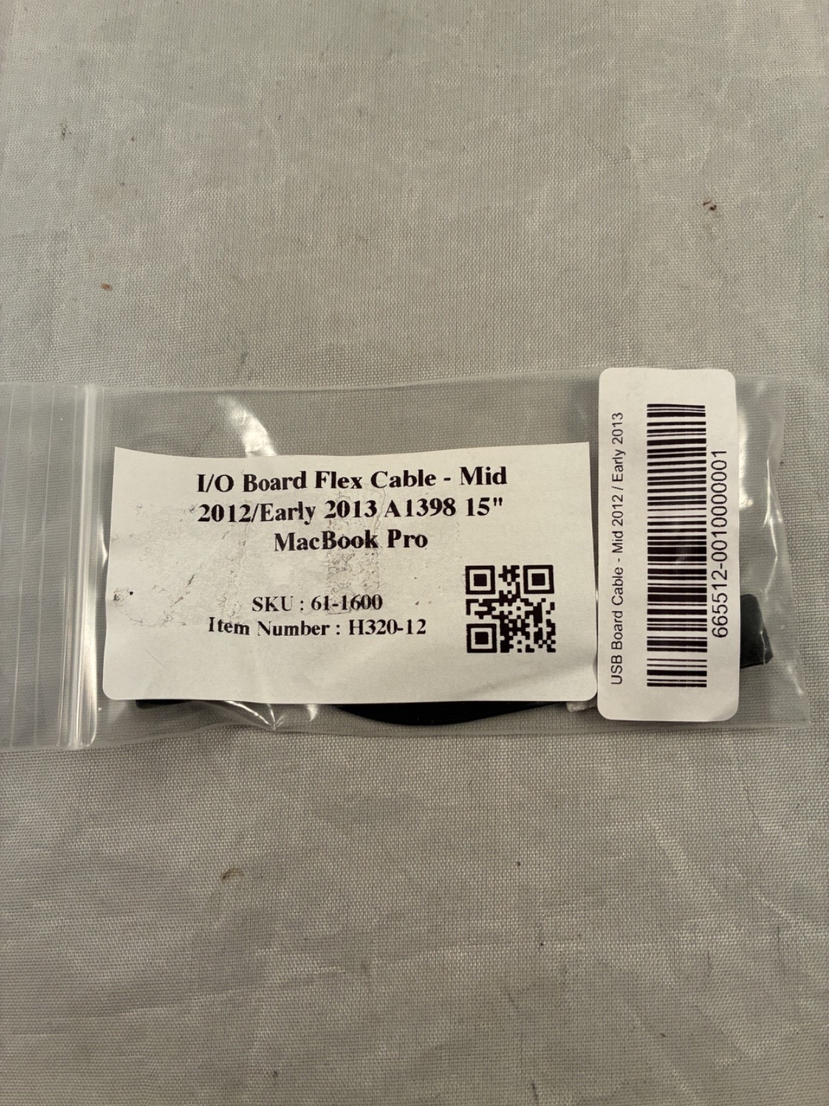 📌APPLE Macbook Pro 15" A1398 2013 2014 I/O USB Board Flex Cable 821-1798-A