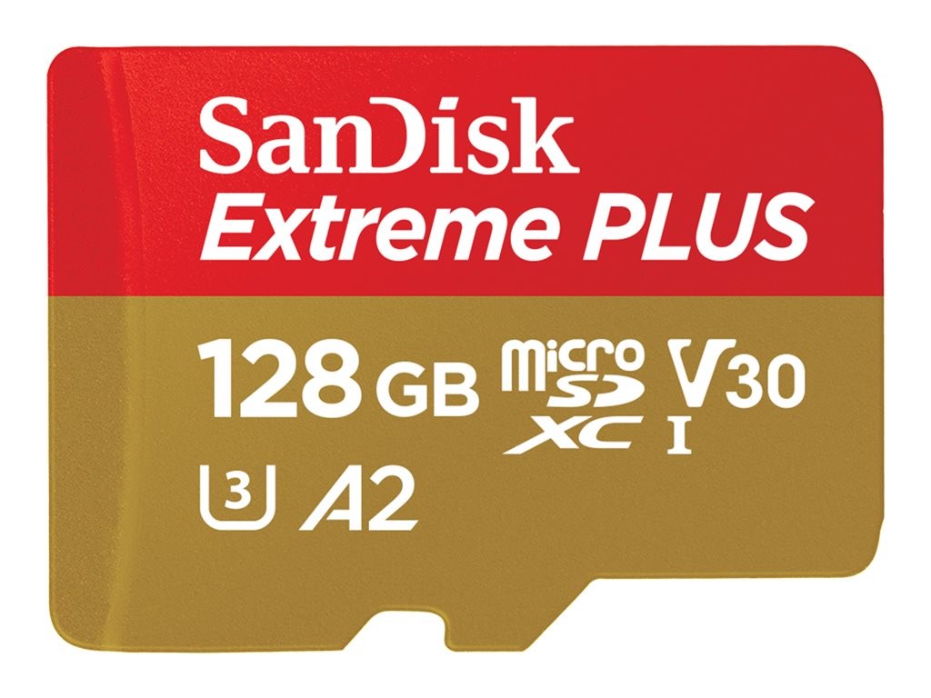 SanDisk Ext Plus microSDXC+SD/s Secure Digital (SD) 128GB SDSQXBD-128G-GN6MA