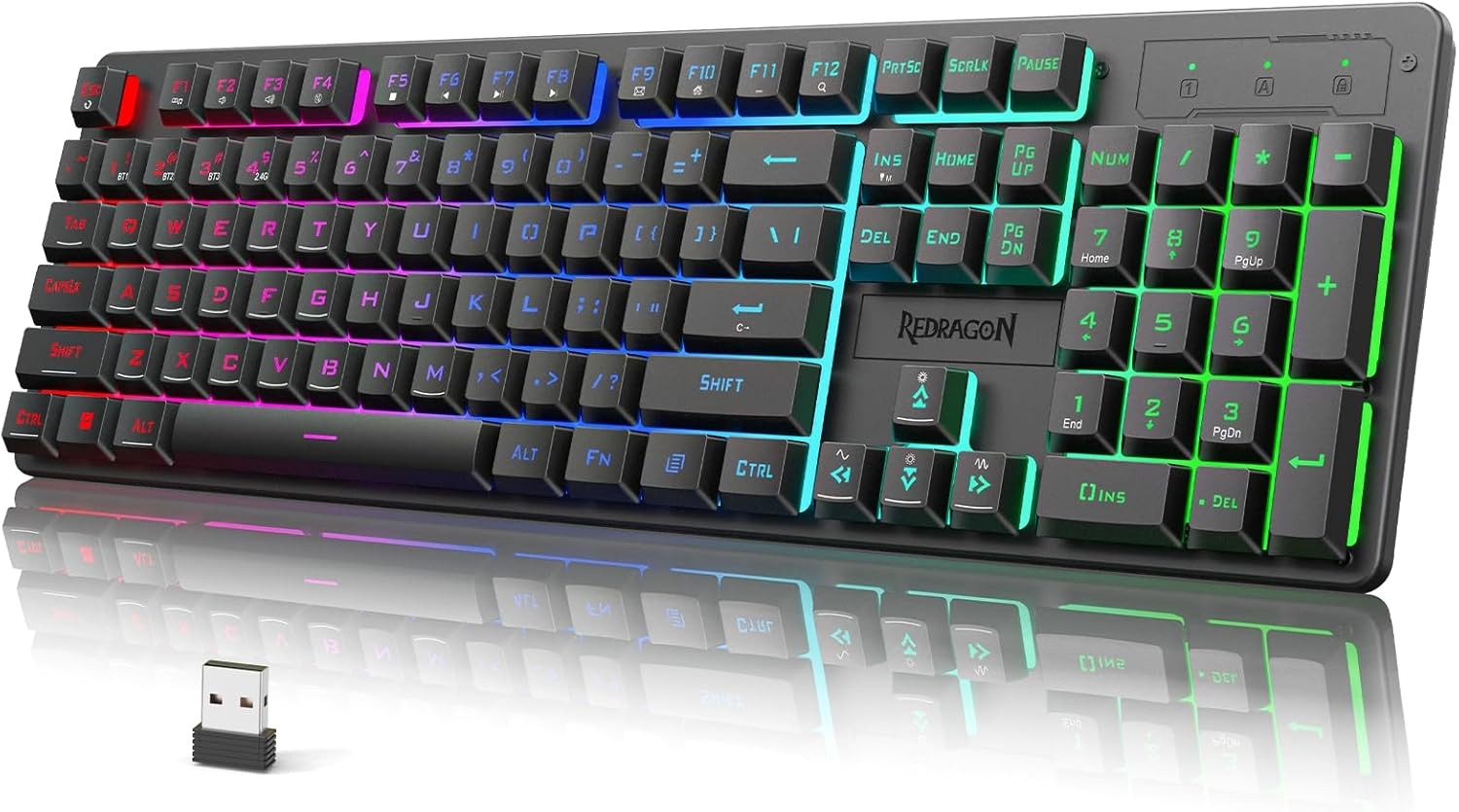 Redragon K521KS Tri Mode Wireless RGB Mechanical Keyboard