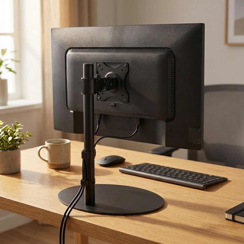 360° 12.6Inch Desktop VESA-Mounted 14'-27' Tilt Stand Fold Screen Monitor Holder