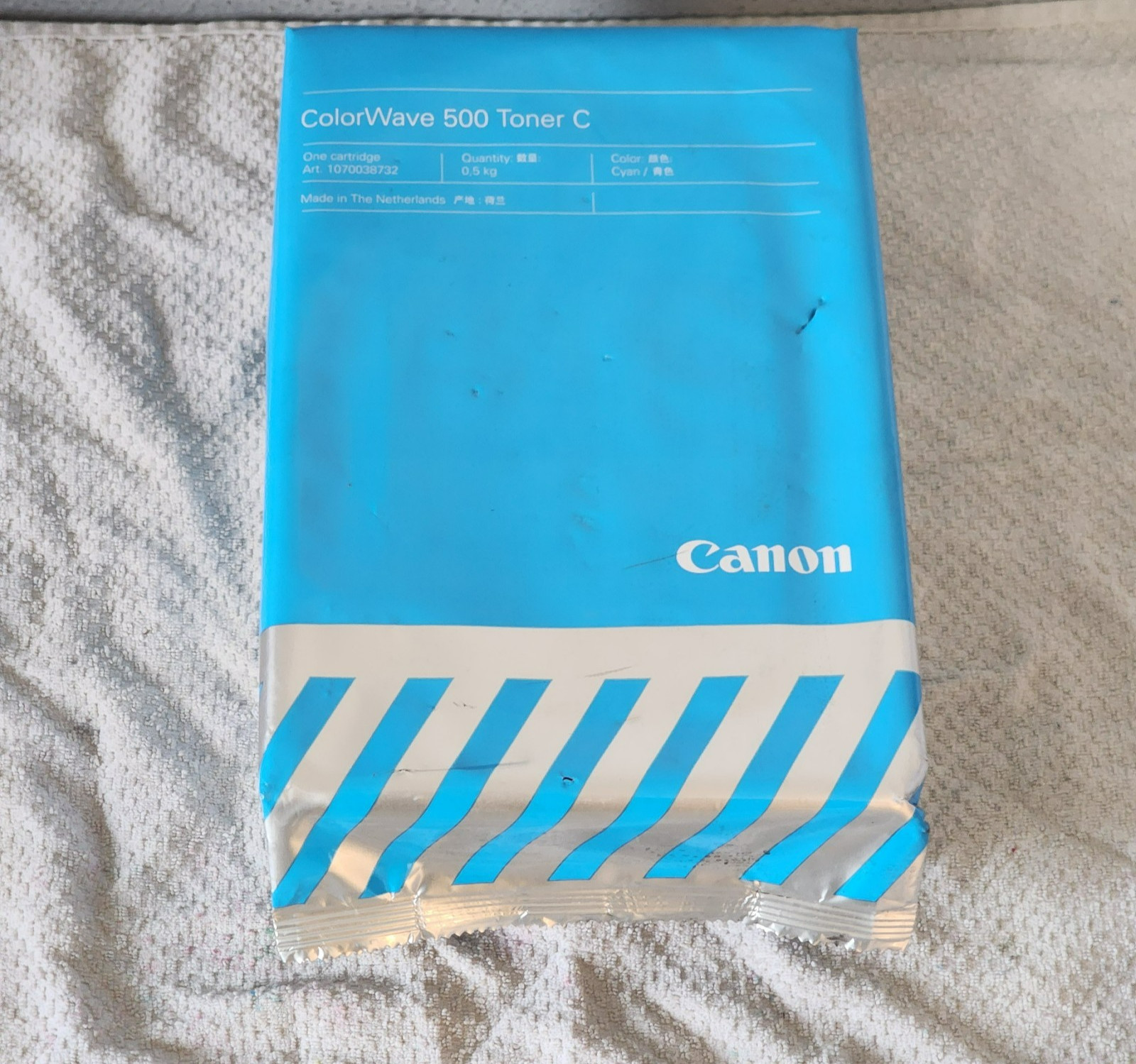 Canon OCE Colorwave 500 Toner Pearls C Cyan Genuine New Sealed