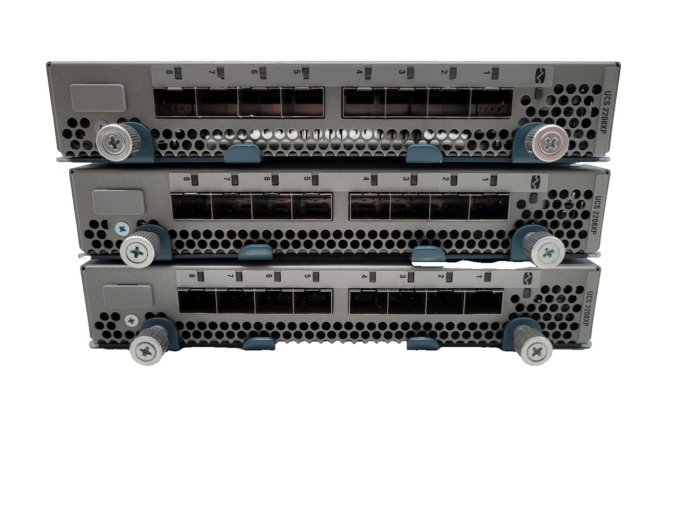Lot of 3 CISCO UCS-IOM-2208XP CISCO UCS 2208XP I/O MODULE