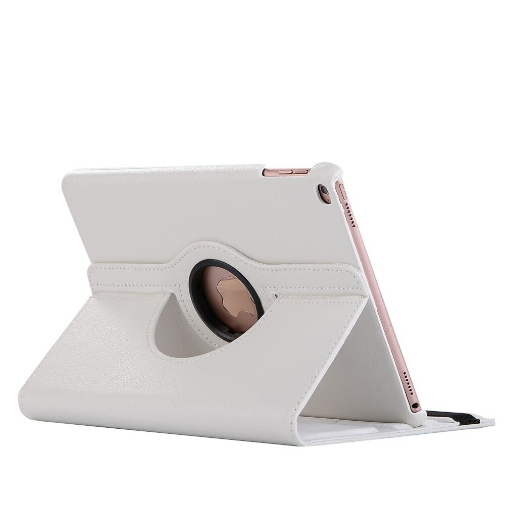 For iPad 6th Generation 9.7 Model Leather Smart Cover 360 Rotating Stand Case