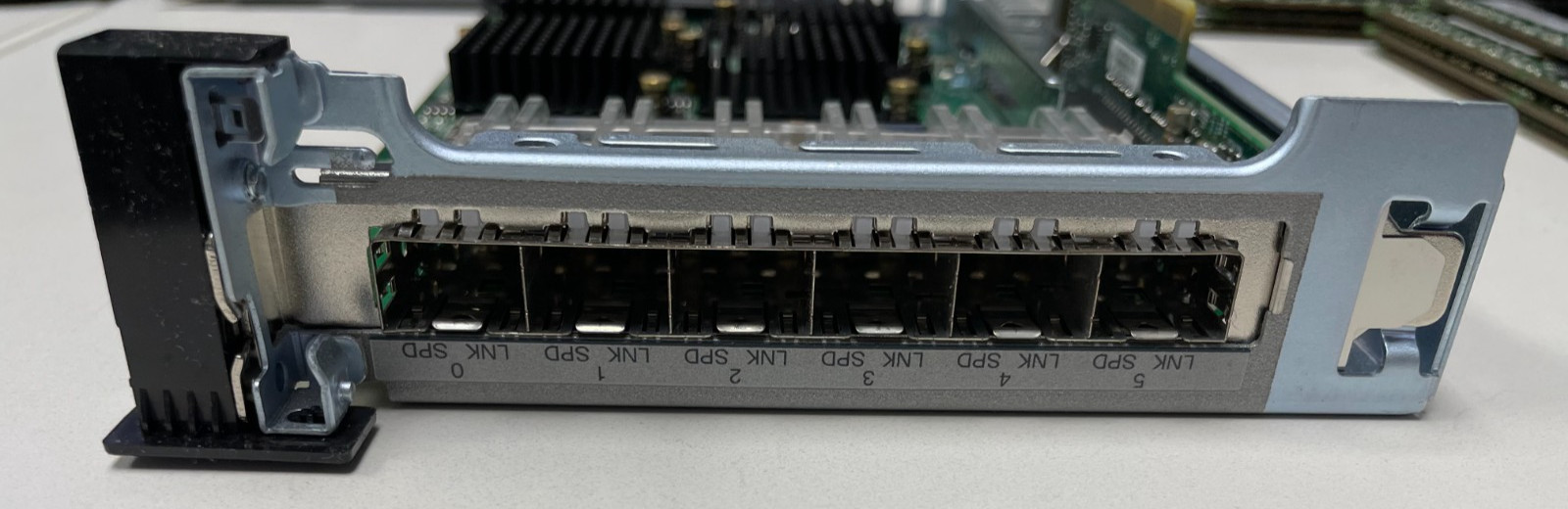 Cisco ASA-IC-6GE-SFP-A 6-Port Gigabit SFP Interface Card V01 (800-37621-01 A0)