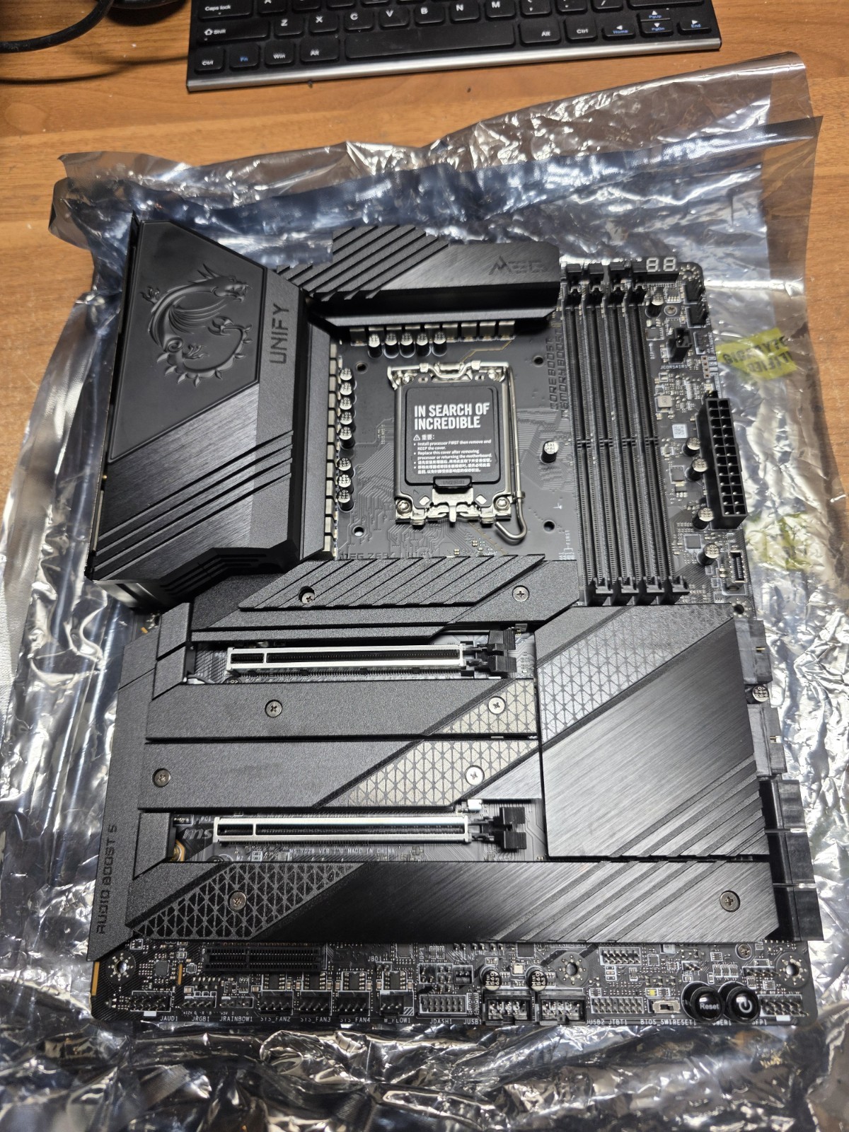 MSI MEG Z690 Unify LGA 1700, Intel Motherboard READ