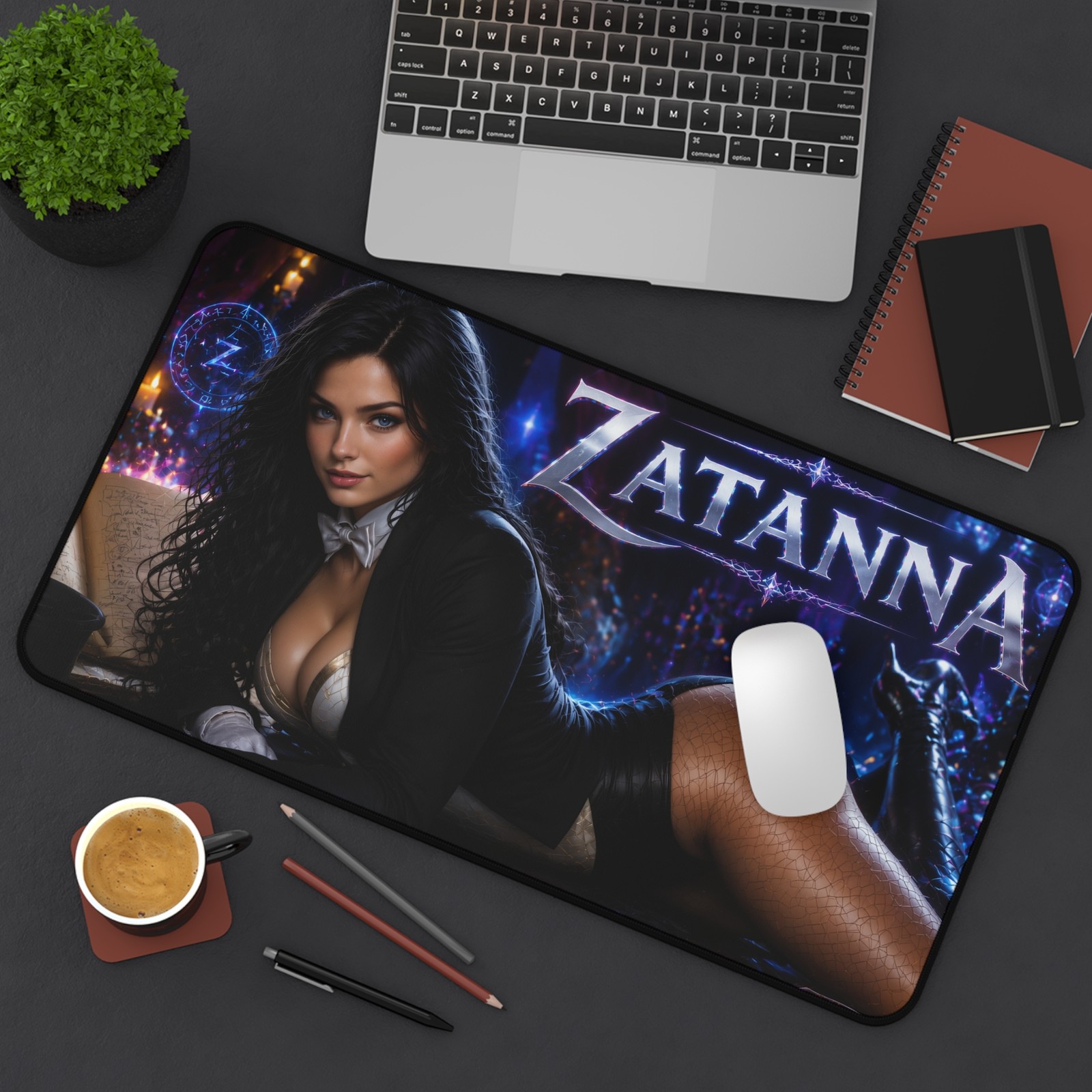 Zatanna Mouse Pad, Fantasy Gaming Desk Mat, XXL Keyboard Pad, Gamer Gift