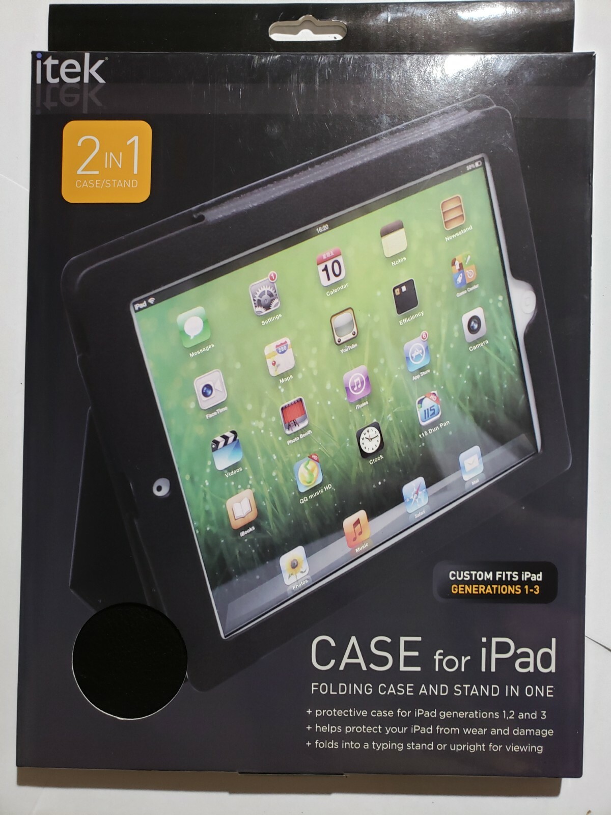 iTek 2 in 1 Tablet Case and Stand Fits Generations 1, 2, 3 