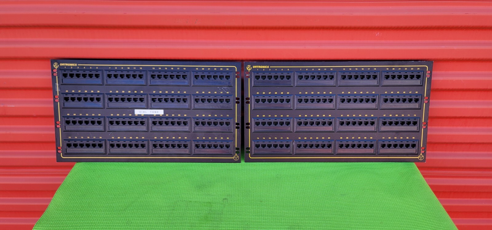 Lot 2 Ortronics 96 PORT ELP5 OR-851004983 Communication Circuit  Panel