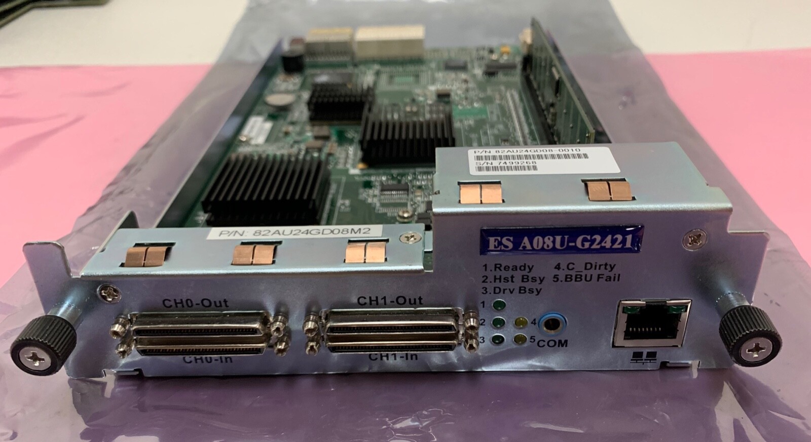*NEW* Infortrend Controller Module 82AU24GD08-0010 EonStor A08U-G2421 512MB