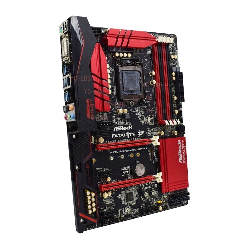 ASRock LGA1151 Motherboard H170 Performance/Hyper Intel H170 DDR4 SATA3 HDMI M.2
